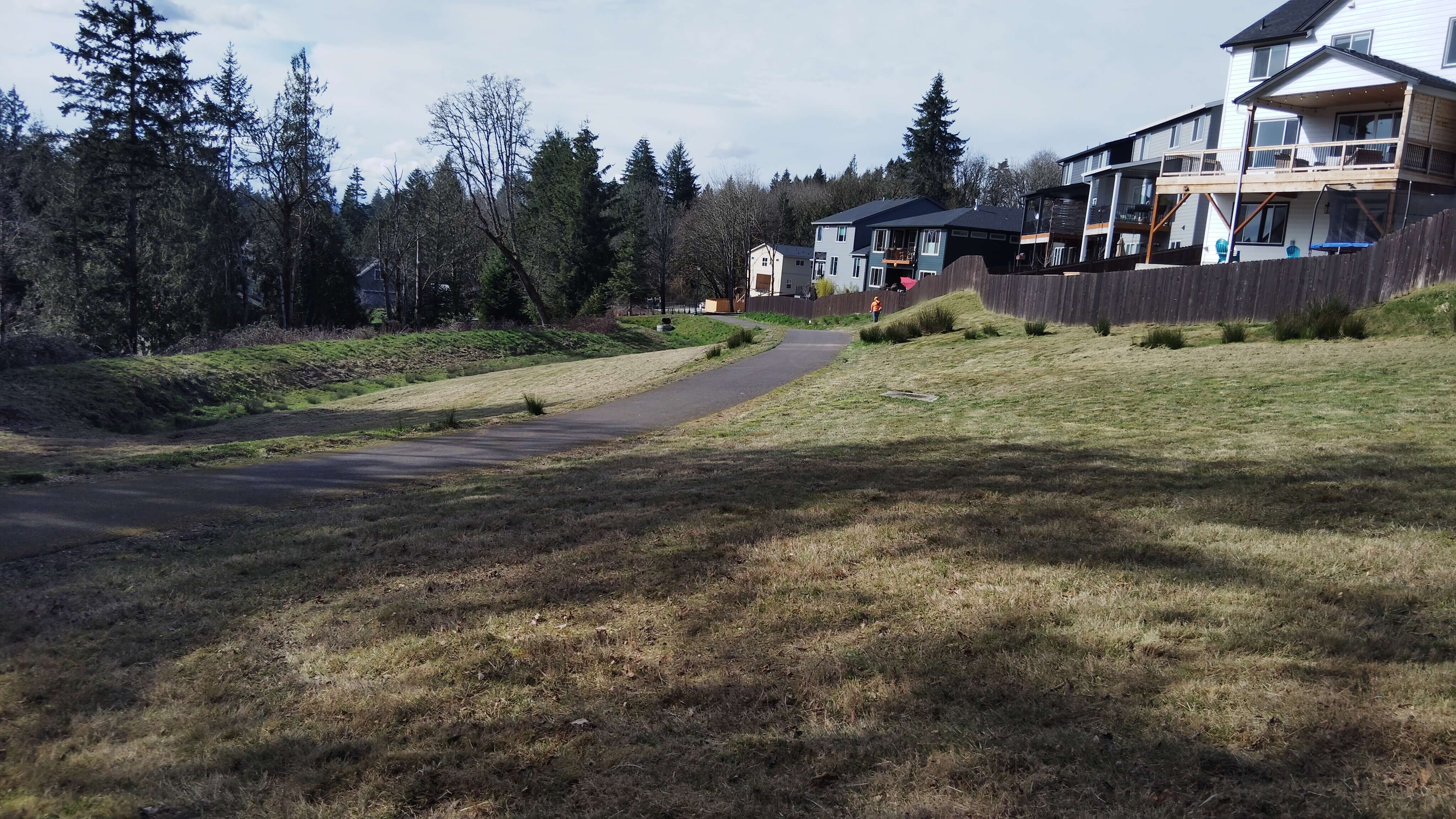 Stormwater system maintenance in progress