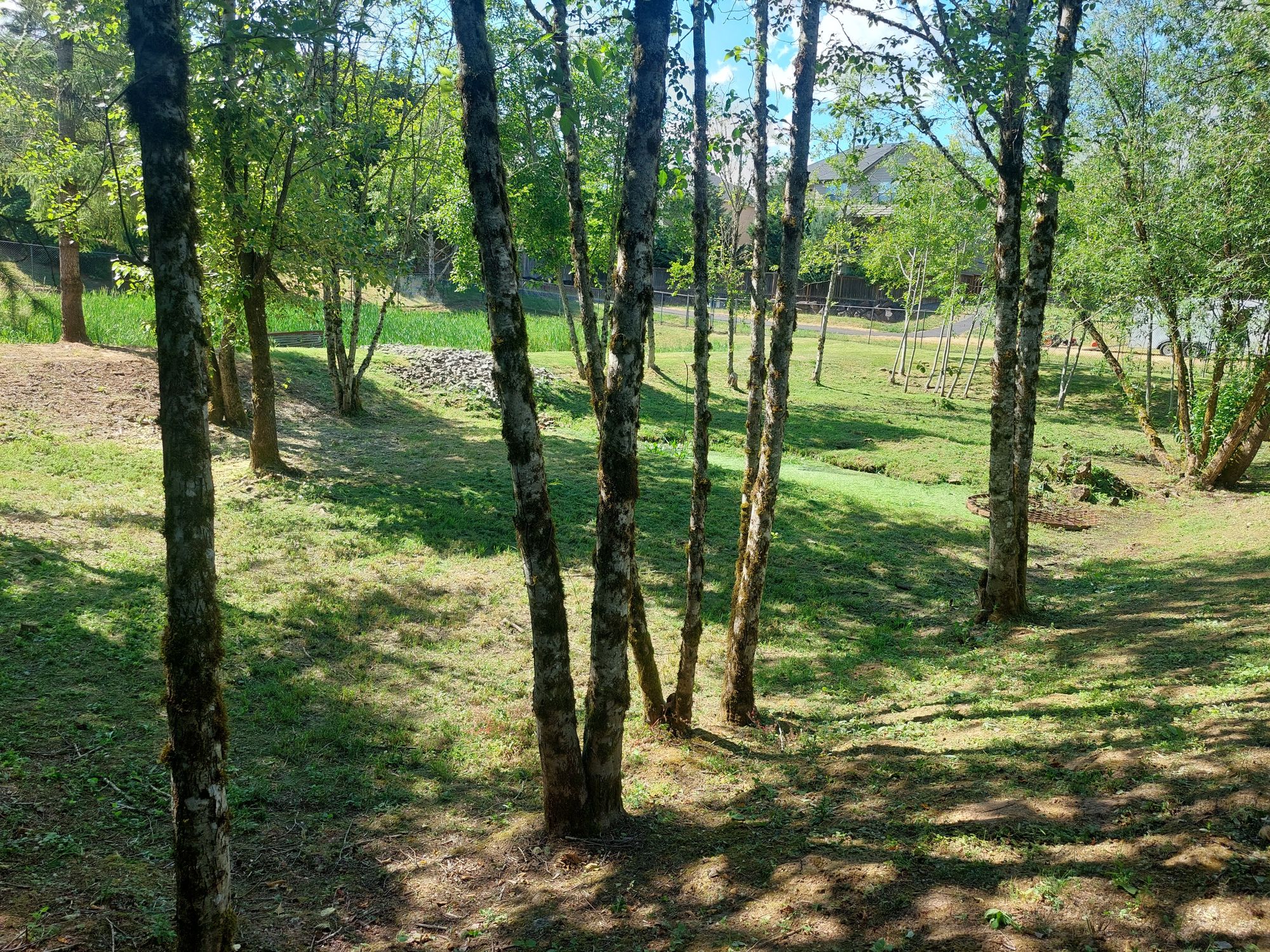 Completed stormwater management system